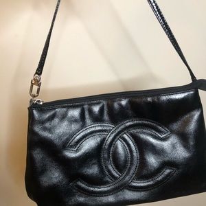 Chanel purse black